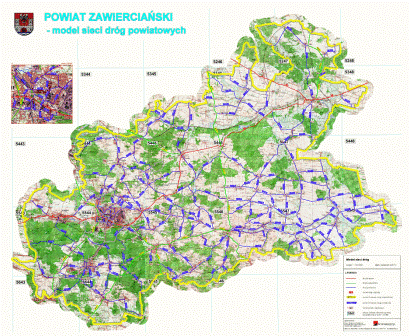 Zdjęcie Model sieci dróg powiatowych _001_010_001_154894